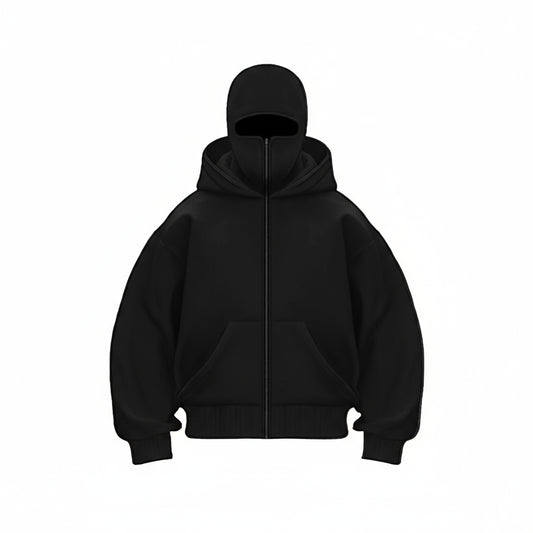 Hoodie mit Doppelkapuzen Design | Trendige Streetwear für Damen & Herren