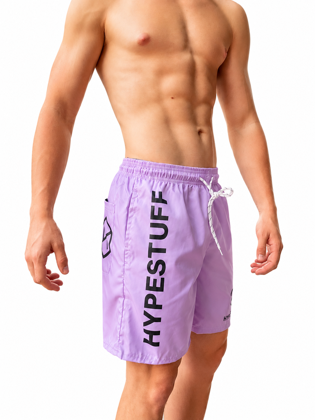 HYPESTUFF Luxury Swimwear; Helles Lila HYPESTUFF Badehose