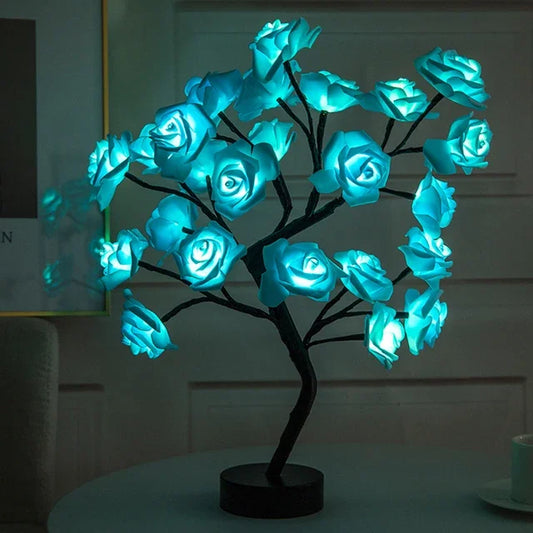 Rosenstrauß mit LED-Rosen – Romantische Beleuchtung für Zuhause, Geschenk oder Dekoration