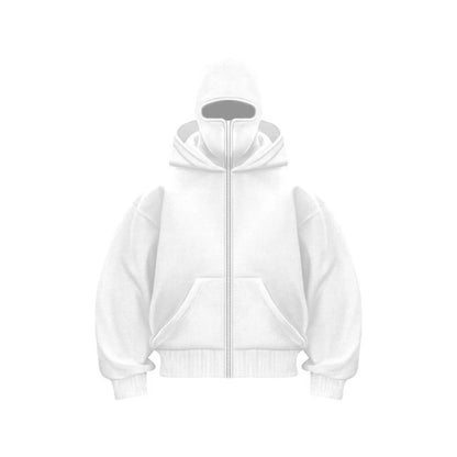 Hoodie mit Doppelkapuzen Design | Trendige Streetwear für Damen & Herren