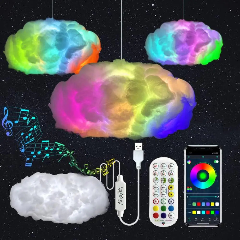 LED Wolken, perfektes Glowup für dein Zimmer
