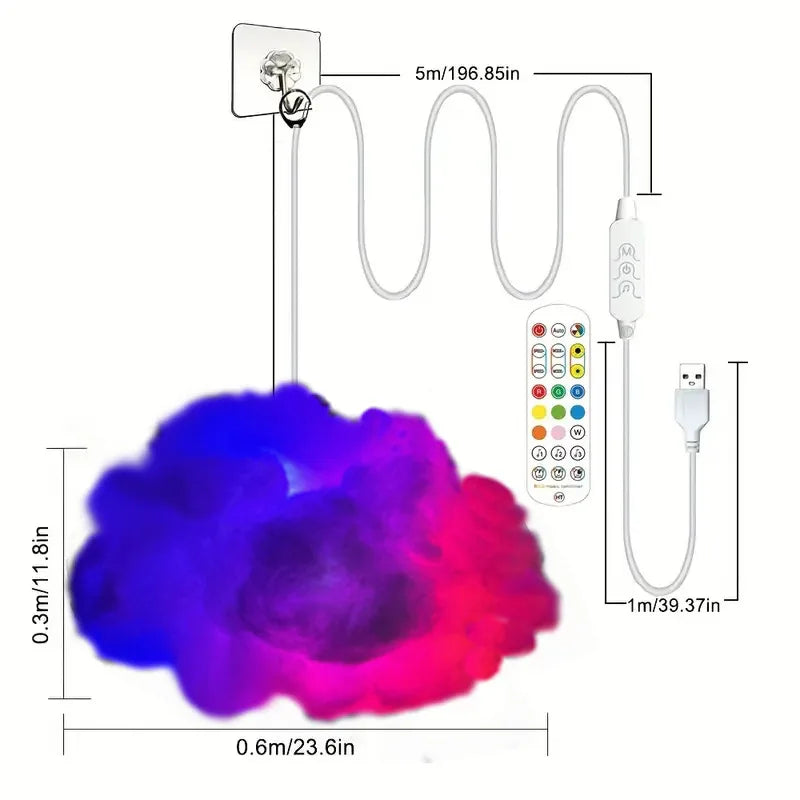 LED Wolken, perfektes Glowup für dein Zimmer