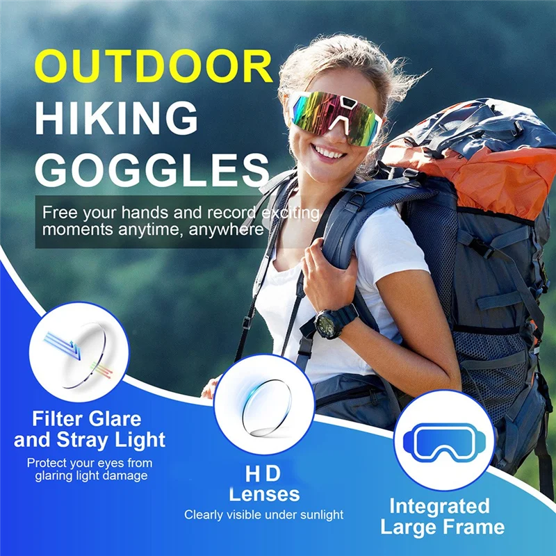 HD Kamera Sonnenbrille – Action Cam für Sport & Outdoor