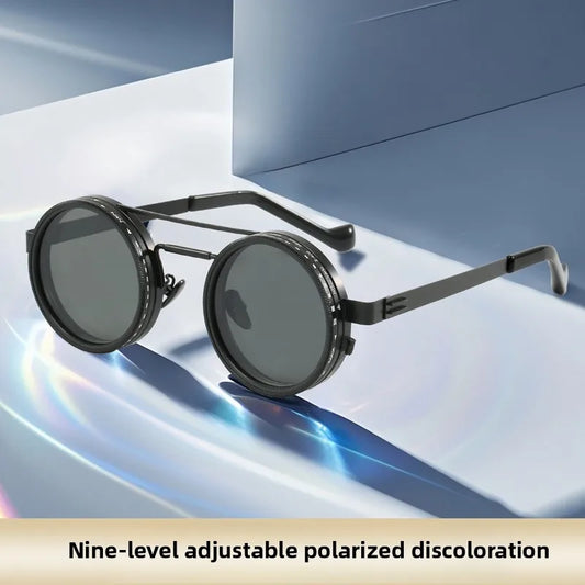 Farbtonändernde Brille, polarisierte Sicht