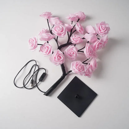 Rosenstrauß mit LED-Rosen – Romantische Beleuchtung für Zuhause, Geschenk oder Dekoration