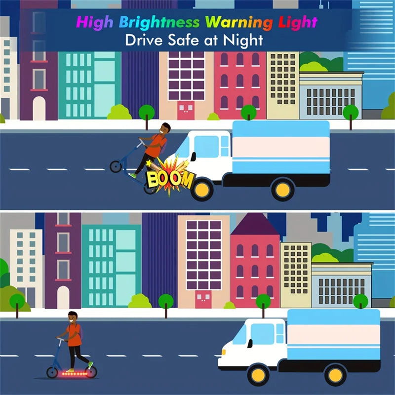 Hochwertiger LED Escooer Streifen – flexibles LED-Lichtband für Innen & Außen. Energiesparend, langlebig & leicht zu montieren!