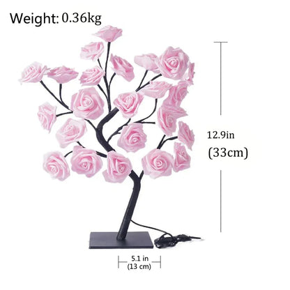 Rosenstrauß mit LED-Rosen – Romantische Beleuchtung für Zuhause, Geschenk oder Dekoration