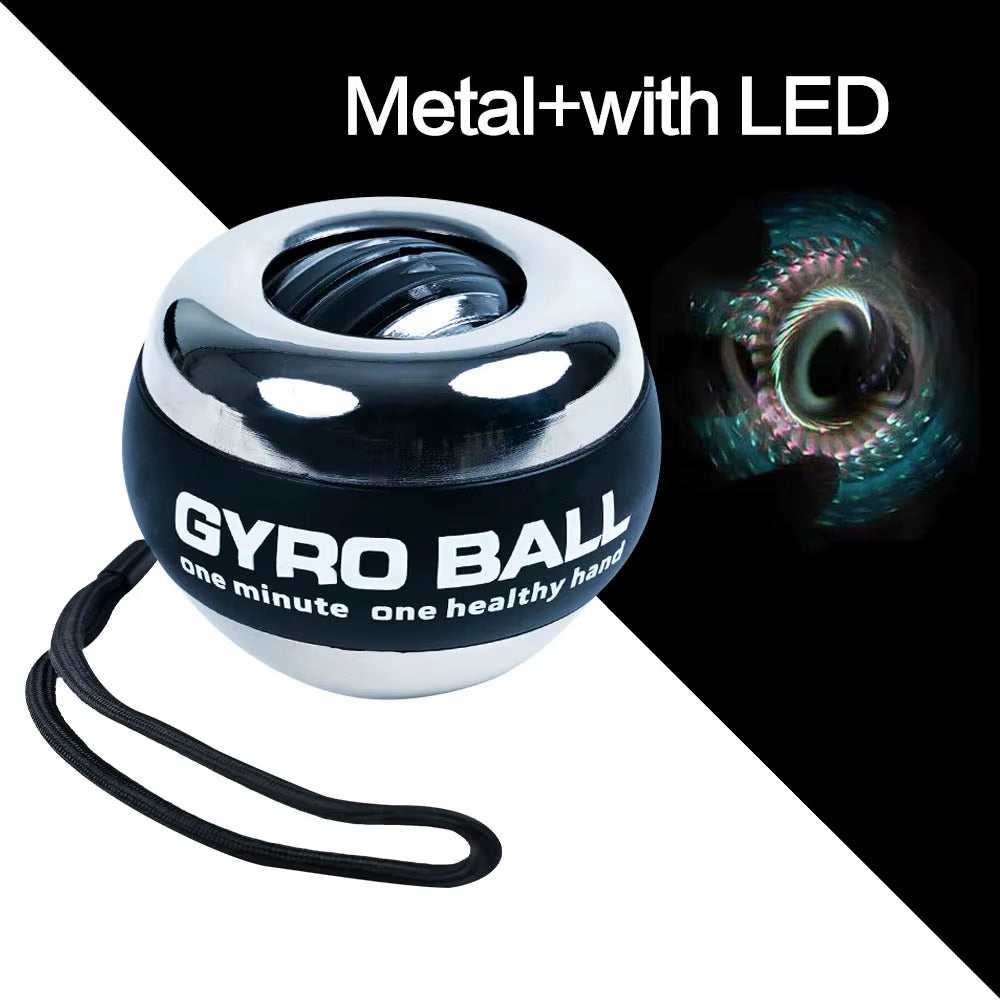 LED Gyroball Power Trainer – Auto-Start Hand- & Unterarmtrainer
